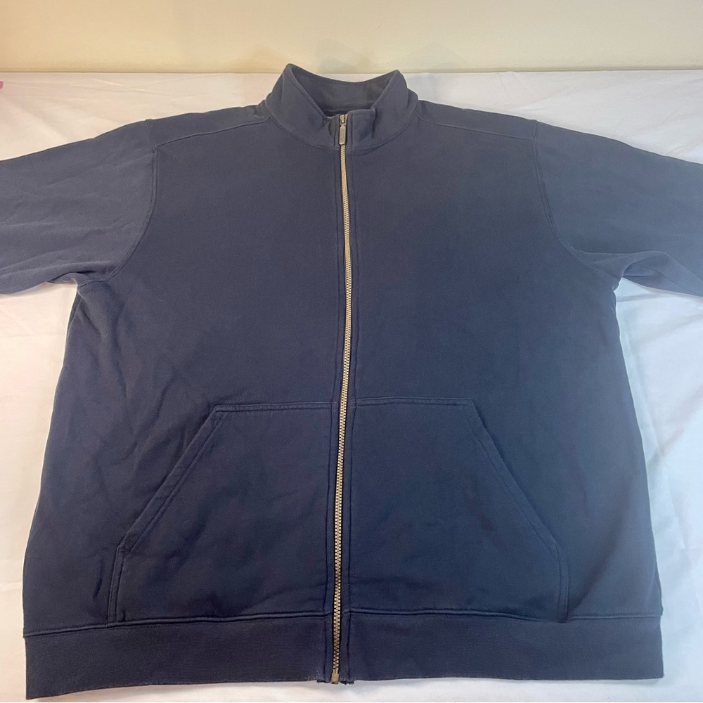 L.L.Bean Full zip up sweater size XLT